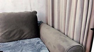 Stacked brunette goes solo toys and masturbation