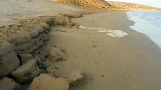 Amateur Couple's North Cyprus Beach Adventure