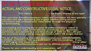 Brand New Amateurs featuring Chelsie Rae's blowjobs action