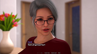 Granny Carol Comfy Luna While Hazel & Ivy Poking Each Other