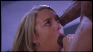 Brunette Riley Reid Gets Dpd By Two Bulls