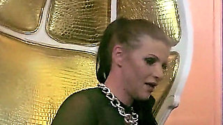 Stina Stone Femdom Smoking Human Ashtray Spitting Humiliation by German Mistress in Leather Gloves