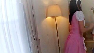 Asian teen 18+ Solo Slut Plays With Her Clit