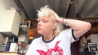 Smoking a Cigarette Lazy Coffee No Makeup