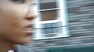 Outdoor rude humiliation