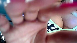 Blonde MILF with Big Boobs Playing Cam Free Porn