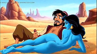 Aladdin Gets Dirty with Sexy Genie - Cartoon Porn Fantasy Fulfilled