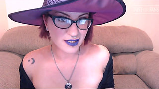 Bewitching Purple Lips