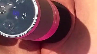 Close up Slow- Mo Puffy Cunt Vibes