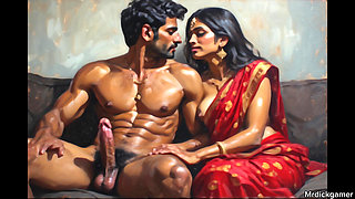 Indian MILF with her son's college teacher in college meeting fuck in bathroom xxx wife cheats