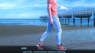 Breeze of Passion 7 - Exhibitionist Gets Caught at the Beach