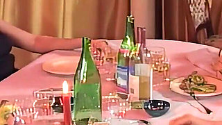 First Dinner and Then Exchange of Couples Between Friends