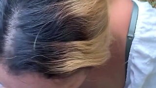 Hiking Trail Blowjob & Cum on Her Face