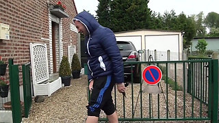 Slut Jordan fucked and creampied by my XXL cock