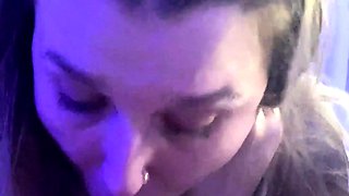 POV Blowjob Teen Girl Brunette Compilation
