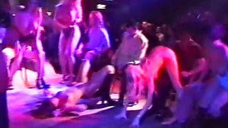 British 90s glamour models lap dancing