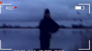 Czech amateur fucking outdoor POV