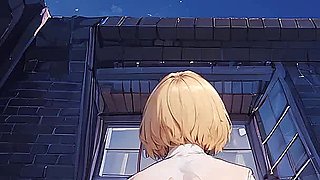 College of Mysteria: Lord Lets His Servant to Fuck His Wife While He Watch and Jerks off - Episode 6