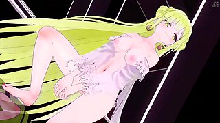 Azur Lane Janus Hentai Hot Sexy Dance Song Ha Aoa Mmd 3D Blonde Hair Color Edit Smixix