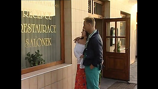 Dirty Pig Husband Sells Wife For Money To Horny Dude Fucking Her Hard