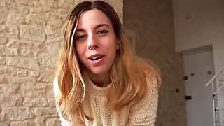 Amateur French Vloggers Khalamite & Norage First Time Lesbian Outdoor Blowjob with Big Natural Tits