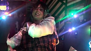 Truth or Dare Game with Hairy Teen Stepsister Gets Her Creampied Doggy Style