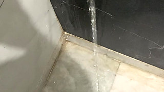 Peeing in washroom - Kinky Fantasies