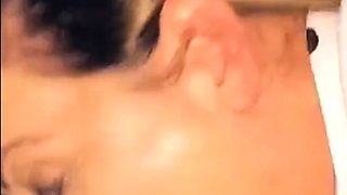 Cherie Snaps Sloppy Blowjob In The Car