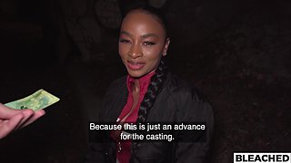 French Ebony Tourist's Interracial Getaway - Malia Lenoir(4K) - Malia lenoir