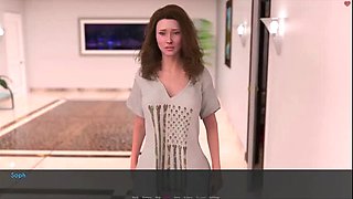 Sophia Watches Porn On Sofa Before Bed – Anal Group Sex With Dominant Male (3D Hentai)