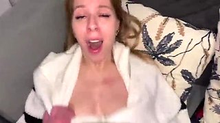 Anal & Blowjob Action with Stepsister