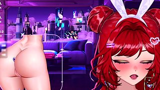 Hentai Vtuber   Giggly Anime Girl LOVES Sucking Your Cock