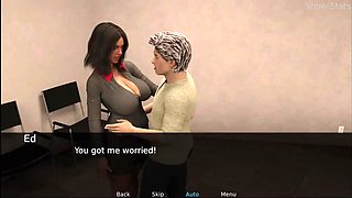 Hot Wife Office Sex - Johannesgaming Fucks Pussy with Toy