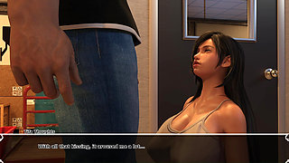 Big Tits Tifa Cheating with Barret's BBC While Cloud Is Working