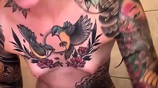 Small titted brunette amateur anal nailed at home