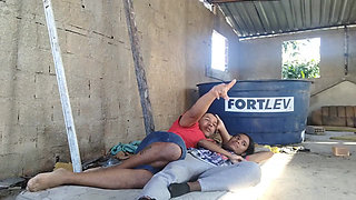 Sex in the Abandoned House with Jasmine Santana 100% Anal