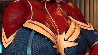 Giant Dildo Fucking Makes MILF the Sloppiest Fuck Cockham Superheroes 36