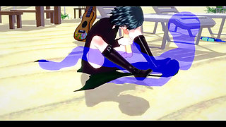 One Punch Man Hentai - Fubuki Handjob and Fucked - Japanese Asian Manga Anime Film Game Porn