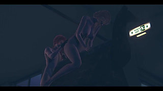 Hentai Uncensored 3D - Erica, Sofi and Sam Sex in the Halls of the Student Residence - Japanese Asian Manga Anime Film Game Porn