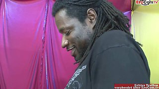 Curvy Black Slut Gets The Big Black Cock During Ebony Sex And An Ass Cumshot