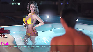 Awam Sophia Real Fuck - How Far Will Sophia Go with Sam? Part 3: Nearly Caught and the Burning Lust That Lingers