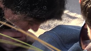 PUBLIC BLOWJOB on THE BEACH