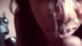 Ebony Amateur's Massive Facial