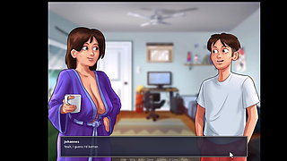 Summertime Saga - ive given her bad monster dildo