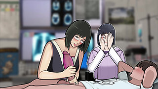 Doctor gives me Hand job and Blow Job