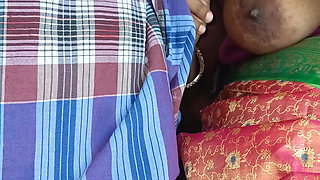 Housewife enjoying blowjob and standing fuck