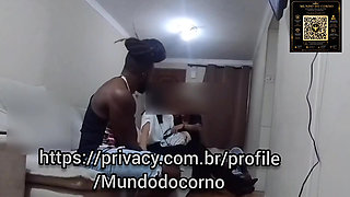 Japanese married woman having a threesome and thanking the meek cuckold