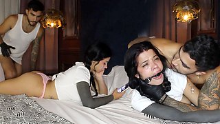 Strange Fucks Me Very Hard, Ties Me up, Dominates Me and Cums Inside Me!