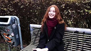 GERMAN SCOUT - Real Redhead Ginger Teen Alice