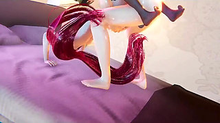 Hs Dxd Hentai - Rias Gremory Fucked Hard in His Beedroom - Japanese Asian Manga Anime Cartoon Game Porn Video Animation
